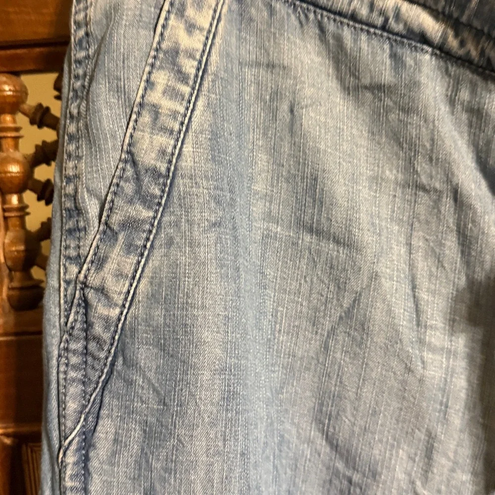 Talbots Light Blue Drawstring Pants - Picture 3 of 6